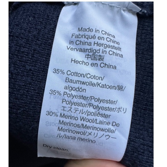 J. Crew 365 Merino Wool Blend Cardigan Coatigan Sweater - Picture 3 of 4